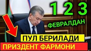 1 ФЕВРАЛДАН ПРЕЗИДЕНТ ҚАРОРИГА КЎРА:2025 ЙИЛ