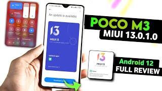 Poco M3 New MIUI 13.0.1.0 Android 12 Update Full Review | Poco M3 MIUI 13 Update