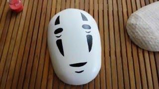 No Face from Spirited Away - My Completed Ultimate Paper Mache Clay Project