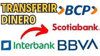 Como TRANSFERIR DINERO de INTERBANK a INTERBANK u OTROS BANCOS