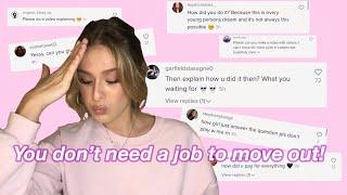 HOW I MOVED OUT WITH NO JOB AND LITTLE MONEY | *no BS guide to leaving home*