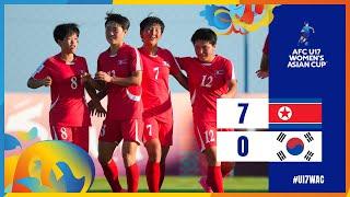 Pertandingan Penuh | Piala Asia Wanita AFC U17 Indonesia 2024™ | Grup A | DPR Korea vs Republik Korea