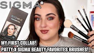 MY SIGMA X PATTY ALONSO FAVORITES BRUSH SET!