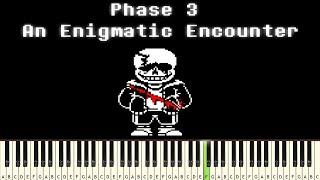 Undertale - Last Breath An Enigmatic Encounter - PIANO TUTORIAL