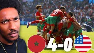 MOROCCO BEATS USA 4-0 IN THE OLYMPICS  (Rant)