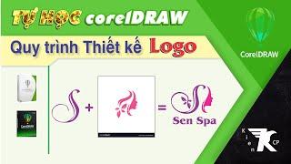 Cách Thiết Kế Logo | Vẽ Logo | Học Corel