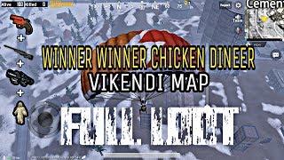 WINNER WINNER CHICKEN DINEER || VIKENDI MAP || FULL LOADED WITH AWM+FLARE GUN+8x+GHILLIE SUIT ||