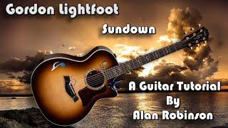 How to play:   Sundown by Gordon Lightfoot (R.I.P.) Acoustically (easy)