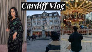 CARDIFF VLOG   Wedding day, shopping & 3 hour train ride