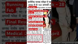 Up police constable running date , up police constable documents chek #shorts #shortfeed