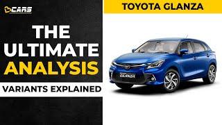 2022 Toyota Glanza Variants Explained | E, S, G, V | March | The Ultimate Analysis