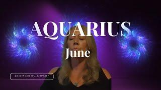 Aquarius - Oh My Gosh! Major Breakthrough!!  June 2024 Guided Psychic Tarot General