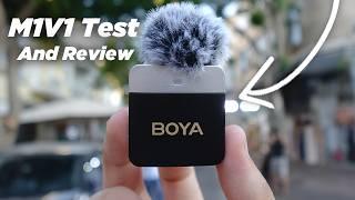 THIS Is The BEST LAVIER MIC UNDER 100$ | BOYA M1V1 Review And Samples