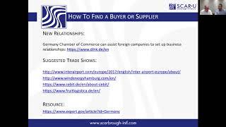 How to find a buyer or supplier in Germany