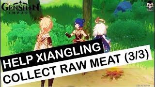 Help Xiangling Collect Raw Meat (3/3) | Little Chef on a Hunt | Genshin Impact