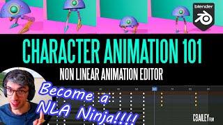 Animate Like A Pro In Blender | NLA Non Linear Animation Editor Tutorial