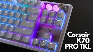 海盜船Corsair K70 ProTKL磁軸鍵盤超乎我的預期 | 同場加映K70 Core TKL Wireless