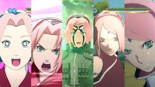 All Sakura Harunos Ultimate Jutsus & Team Ultimate Jutsus (Sakura's Ultimate Jutsu Evolution)