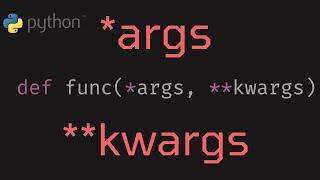 Learn Python *args and **kwargs in 2 minutes