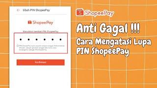 Anti Gagal ! Cara Mengatasi Lupa PIN ShopeePay | Cara Ubah PIN ShopeePay Yang Lupa