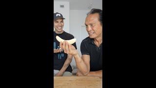 Iron Chef Dad Tries $40 Japanese Banana 