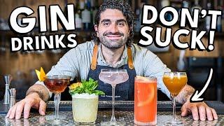 5 EASY Gin Cocktails to Make You Love Gin