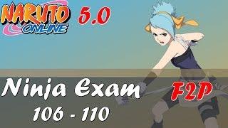 Naruto Online 5.0: Ninja Exam 106 - 110 Water Main F2P