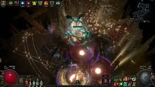 Path of Exile (3.13) - Transcendence Arn's Anguish Blade Flurry Chieftain vs. Maze of the Minotaur