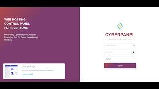 CyberPanel Video Demo Walkthrough on Contabo VPS Running Ubuntu 22.04 LTS