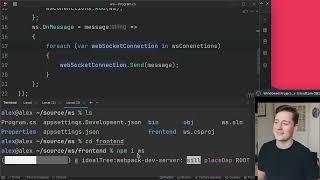 Making A WebSocket Server With .NET 8‍  [FULLSTACK 2024 VIDEO 1]