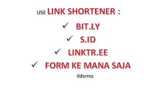 Apps Script - WebApp | URL Shortener (bit.ly, s.id, linktr.ee, and google apps script)