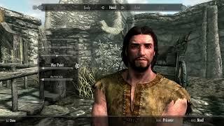 SKYRIM Male Nord Character Creation -SETTINGS BELOW -No mods