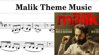 Malik-Theme Easy Notes/Sheet Music With Letters l V4 Violin