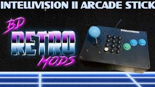 Intellivision II Custom Arcade Style Controller By BD Retro Mods - Sinistermoon's Retro Reviews