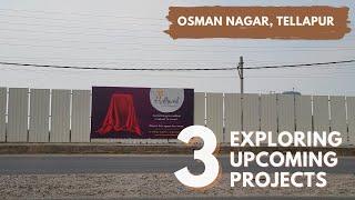 Exploring 3 Upcoming Projects in Osman Nagar Tellapur || Altitudes by DSR || Hyderabad Real Estate