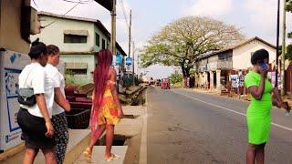 Exploring Bekwai's Downtown Charm: Ghana  Africa 