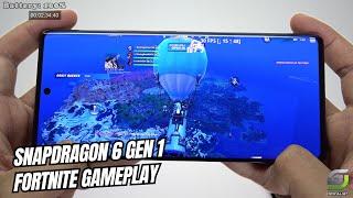 Vivo V30e test game Fortnite Mobile | Snapdragon 6 Gen 1