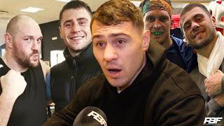 DAVE ALLEN SPARRED TYSON FURY AND OLEKSANDR USYK, REVEALS WHO WAS BETTER, PREDICTION, JOHNNY FISHER