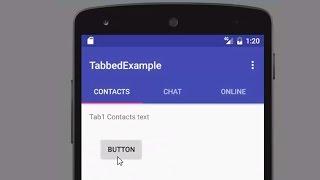 Creating Tabs in Android Studio with Tabbed Activity