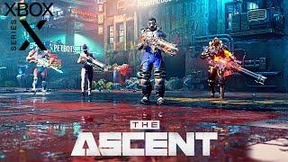 The Ascent - First 27 Minutes Xbox Series X Gameplay 4K 60FPS (Cyberpunk Action Game)