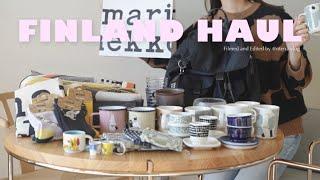 [FINLAND HAUL] Marimekko, Arabia, iittala, cinnamon roll, Nordic breakfast