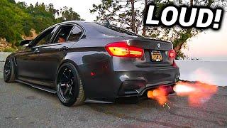 BEST SOUNDING BMW F80 M3 EXHAUST EVER!!! + Flame Tune!