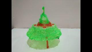 How to make a UFO out of a 3d pen. WOL 3D.