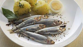 Sprat with spicy salt