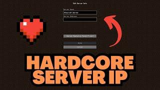 Minecraft Hardcore Server IP Address 2024