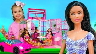 Новий будинок для Барбі - Відео для дітей про ігри в ляльки Barbie від Arina Sun UA