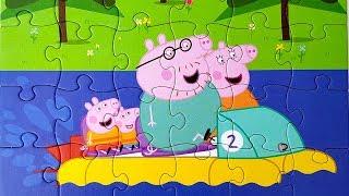 PEPPA PIG puzzles Peppa Pig Jigsaw Puzzles Jumbo Puzzles Video for Kids Peppa Pig Jigsaw Puzzle