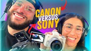 Sony vs Canon -Our first Youtube Camera