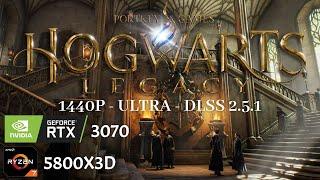 Hogwarts Legacy (1440P ULTRA QUALITY DLSS 2.5.1)  | RTX 3070 8GB | Ryzen 7 5800X3D