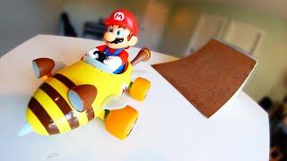 MARIO RC STUNTS AROUND THE HOUSE!